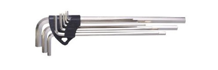 NIkel Kaplamalı Uzun Allen Anahtar 1,5 mm